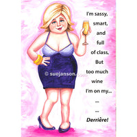 Greeting Card - Derriere