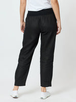 Sarah Linen Pant - Black