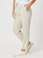 Sarah Linen Pant - Natural