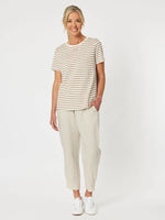 Sarah Linen Pant - Natural