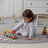 Zookabee Animal Train Set - Wooden Toddler Toy