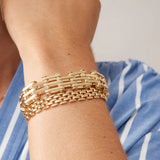 Ebony Bracelet - Gold