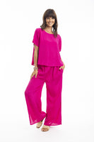 Essentials Top - Fuchsia