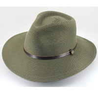 Darby Flexibraid Fedora - Dark Khaki