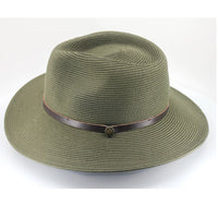 Darby Flexibraid Fedora - Dark Khaki