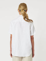 Safari Linen Shirt - White