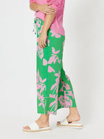 Spring Print Pant - Emerald