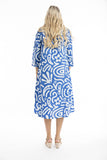 Poplin Print Dress