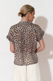 Miley Leopard Print Shirt