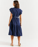 Mari Dress - Navy