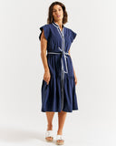 Mari Dress - Navy