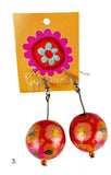 Bobble Earrings - Boho Bright