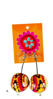 Bobble Earrings - Boho Bright