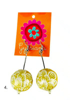 Bobble Earrings - Ochre