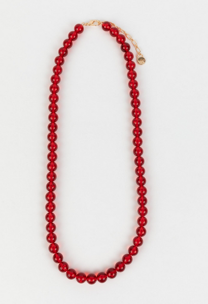 Dorie Necklace - Red