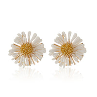 Paper Daisy Earrings