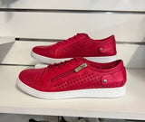 Cabello EG17 Leather Sneaker - Fuchsia