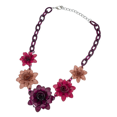 Paper Daisy Necklace