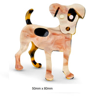 Hello Doggy Brooch