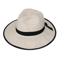 Lois Fedora - Oatmeal/Black