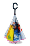 Reverse UPF50 Umbrella - Rainbow Lorikeet