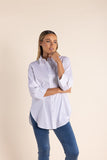 White Shirt w/Cuff Detail