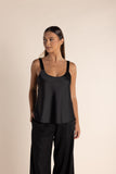 Satin Cami - Black