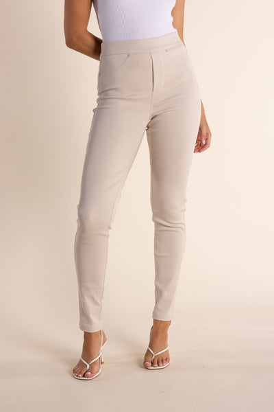 Pull On Pant - Natural