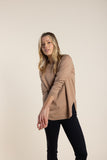 Scoop Hem Jumper - Camel