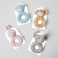 Animal Rattles - Soft Baby Rattles for Infants