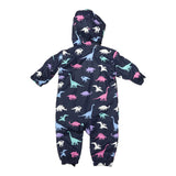 Dinosaur Rain Suit - Navy