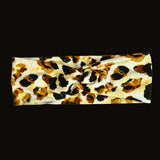 Animal Print Fashion Headband - Knotted and Twisted Style