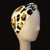 Animal Print Fashion Headband - Knotted and Twisted Style