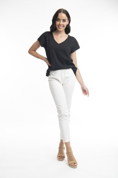 Bangalene Basic Pant - White