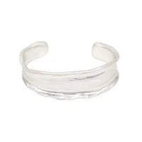 Concave Cuff  - Silver