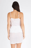 Ibiza Cotton Cami - White