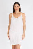 Kalme Ibiza Cotton Slip - White