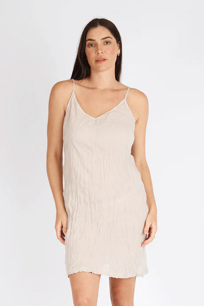 Kalme Ibiza Cotton Slip - Ecru