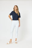 Bella Stretch Jean - White