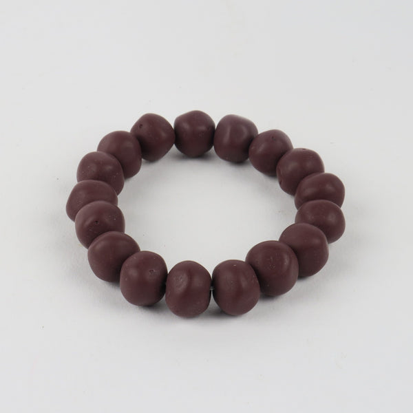 Pebble Bracelet - Burgundy