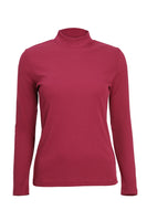 Roll Neck Skivvy - Pink