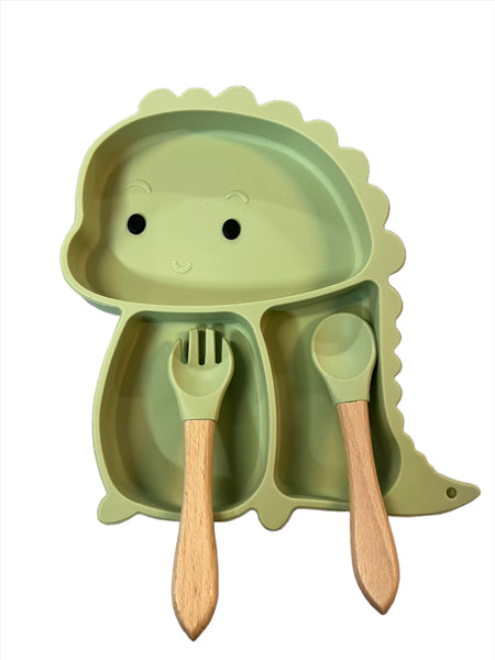 Silicone Bowl Set Dino