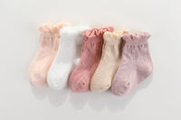 Frilly Crew Socks - Candy