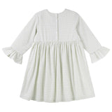 Isla Gingham L/S Dress - Sage