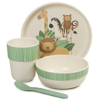 Jungle Bamboo Dinner Set