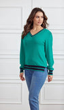 Melody Merino Jumper - Emerald