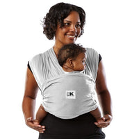 Baby K'tan Cotton Wrap Baby Carrier - Heather Grey