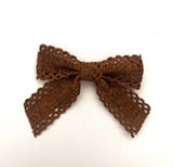 Frankie Bow Hair Clip - Assorted Colours