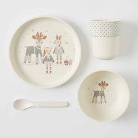 Bamboo Dinner Set - Christmas Helpers