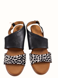 Hildi - Black/Leopard